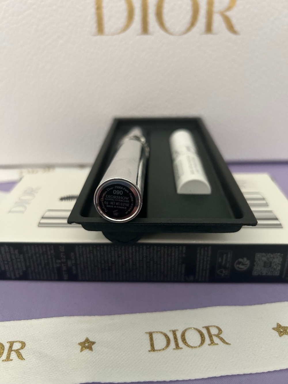 Dior Diorshow Iconic Overcurl Mascara and Serum Set Black Noire #090 NIB